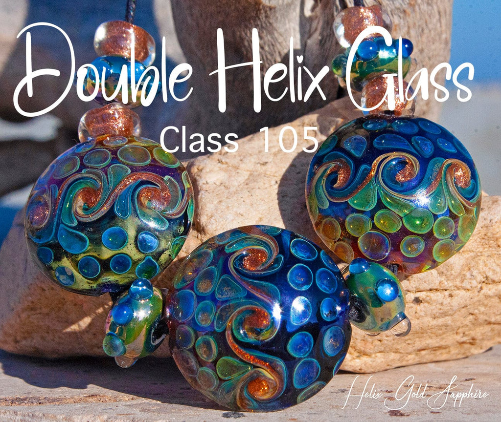 Lampwork Class - Double Helix Glass Class BajaTiki lampwork class
